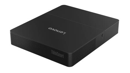 Nhìn như mini PC, nhưng đây là hệ thống hội thảo video ThinkSmart Core Gen 2 chạy chip Intel Meteor Lake của Lenovo