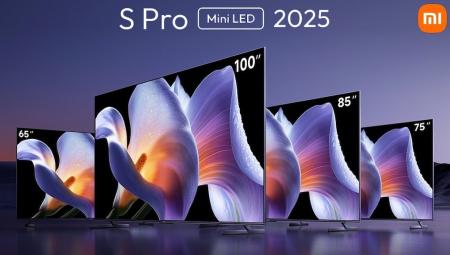 Dòng TV Xiaomi S Pro Mini-LED mới ra mắt với độ sáng tối đa lên đến 3.200nit