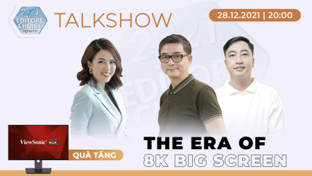 Xem Talkshow “Era of 8K - Kỷ nguyên màn hình lớn 8K” - Nhận ngay màn hình Viewsonic VX2480-SHDJ 4,3 triệu đồng