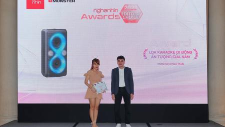 EDITORS' CHOICE AWARDS 2023: Monster Cycle Plus - Loa karaoke di động ấn tượng của năm