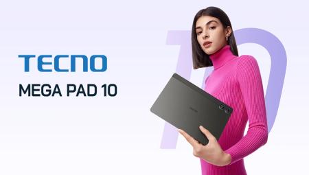 Tecno công bố máy tính bảng MegaPad 10 trang bị chip Helio G80 và pin 7.000mAh