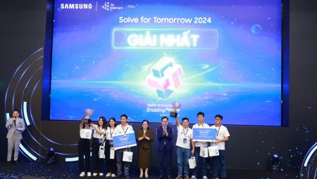 Samsung Việt Nam công bố kết quả cuộc thi Solve For Tomorrow 2024: gần 2.300 bài dự thi, kịch tính đến phút cuối 