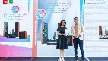 EDITORS' CHOICE AWARDS 2022 - Dàn karaoke nghe nhạc đáng mua của năm: PARAMAX F-2500, SUB-D30, DA-2500, DX-2500 AIR, SM-2500 SMART