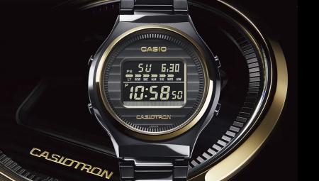 Casio công bố Casiotron TRN-50ZE-1A: Tôn vinh chiếc đồng hồ lịch kỹ thuật số đầu tiên